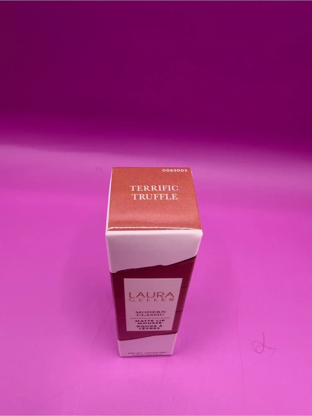Laura Geller Matte Lip Mousse — Terrific Truffle Brown